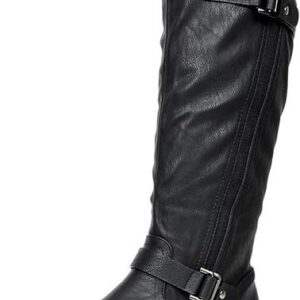 DREAM PAIRS Women's Trace Faux Fur-Lined Knee High Winter Boots