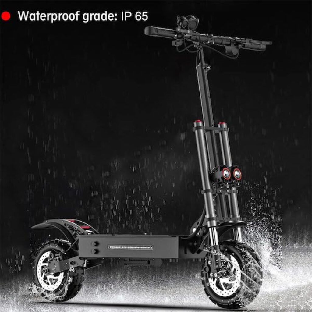 HWWH Off road Electric Scooter Adult Folding E Scooter