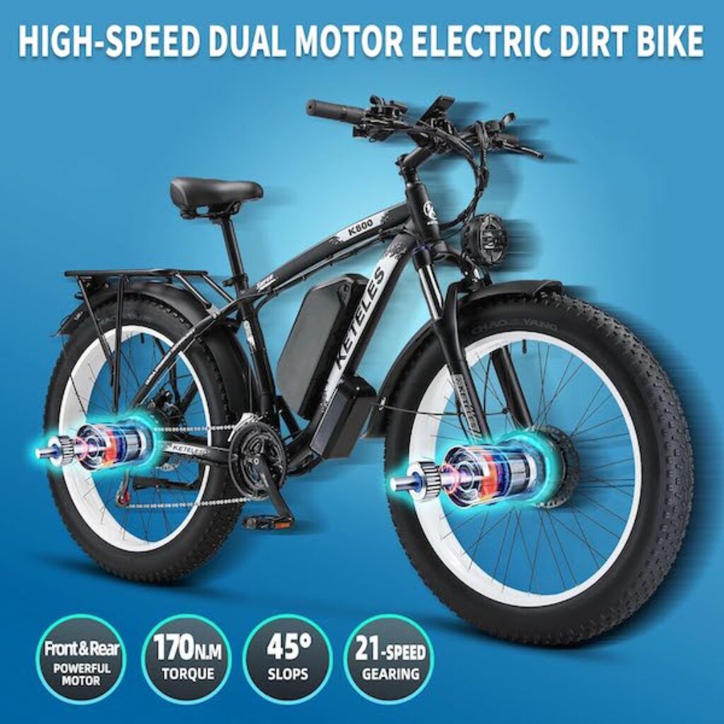 KETELES K800 Electric-Bikes Dual-Motor